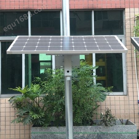 监控太阳能供电 一体化太阳能 森林山区监控