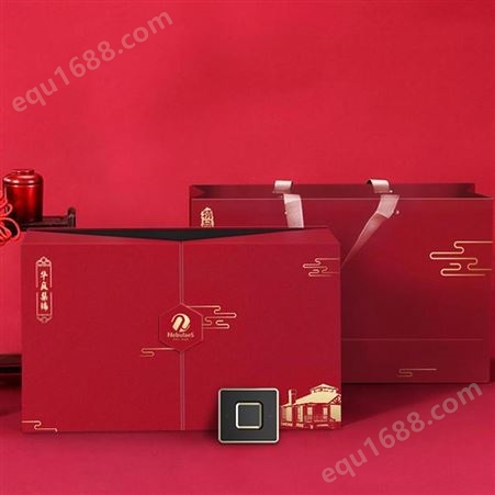 Unicomp优利康沛 智能指纹柜锁礼盒包装新居祝福送礼佳品 电子创意礼品柜锁
