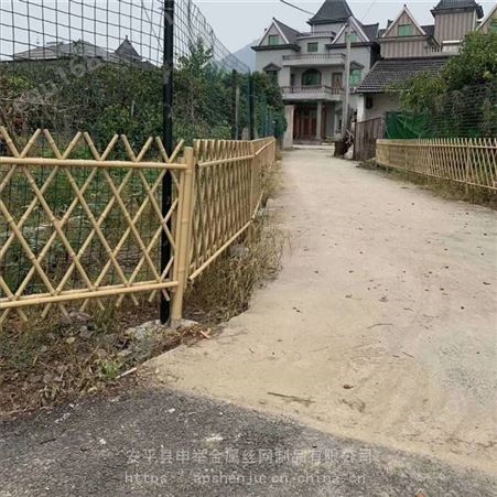厂家仿竹护栏 竹节围栏 不锈钢竹节篱笆围栏
