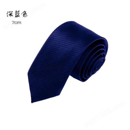 领带 商务色织涤丝领带定制 量大从优 和林服饰