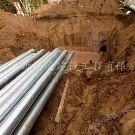 北京非开挖顶管施工 水平顶管施工