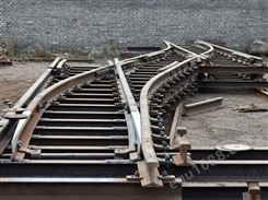 大型的地铁盾构钢板道岔