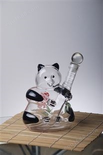 玻璃熊猫酒瓶    老虎酒瓶                                        手工艺酒瓶