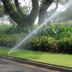 西安绿化喷灌系统设计 草坪自动喷灌系统造价