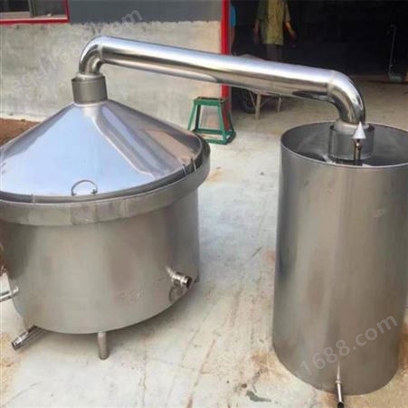 酿酒设备厂家 蒸酒设备 双层不锈钢蒸锅 家用储存
