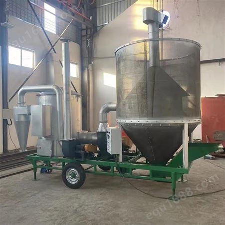 200吨谷物烘干机 移动粮食烘干塔 热风循环塔式烘干机 胜禾环保
