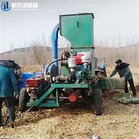 内蒙小型稻草打包机视频 哈瓦洛机械