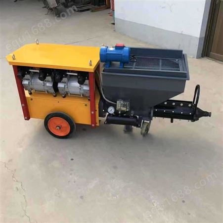 供应HYG-711德式砂浆喷涂机型号齐全支持定做柴动力水泥砂浆喷涂机