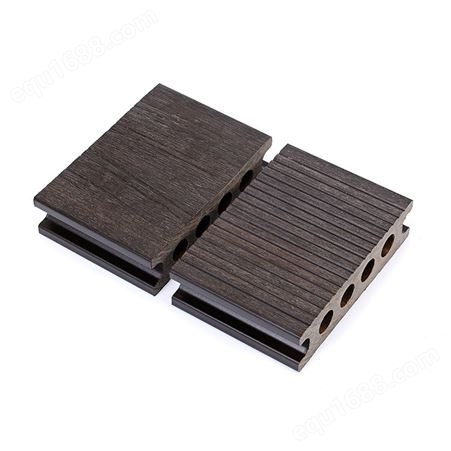 塑木地板厂商 方孔木塑地板 安装简便 木塑护栏