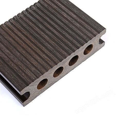 塑木地板厂商 方孔木塑地板 安装简便 木塑护栏