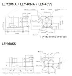 日本kashiyama樫山工业真空泵LEM40MA LEH30MS货期短优