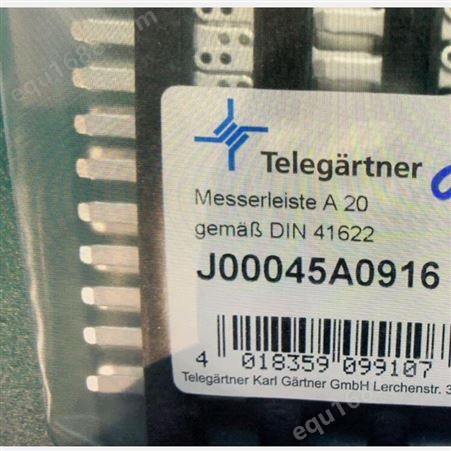 telegartner插头J01151A0051