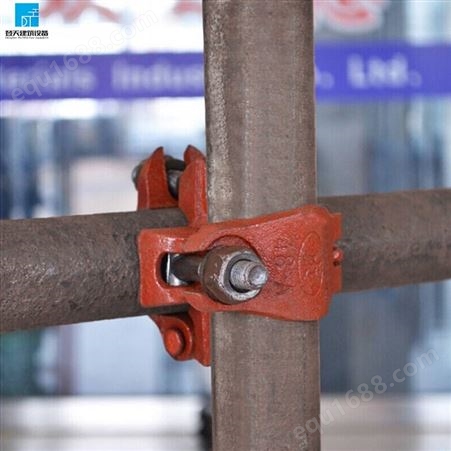 玛钢铸造扣件 建筑连接直角扣 钢管配套使用多种规格