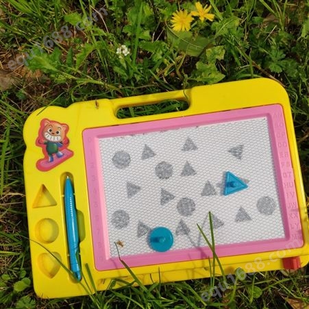婴幼儿益智儿童科教具 海底彩色涂鸦塑料磁性儿童宝宝写字板双伟