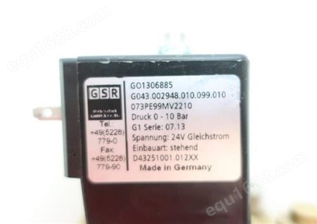 GSR电磁阀G043.004764.090.002.039;E43231001.012XX