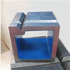 高精度铸铁方箱 HT250检验方箱 铸铁划线方筒 可定制