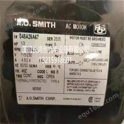 美国艾欧史密斯AO SMITH电机S48A26A67 HP1/3 1725/1425 48Z 中国代理