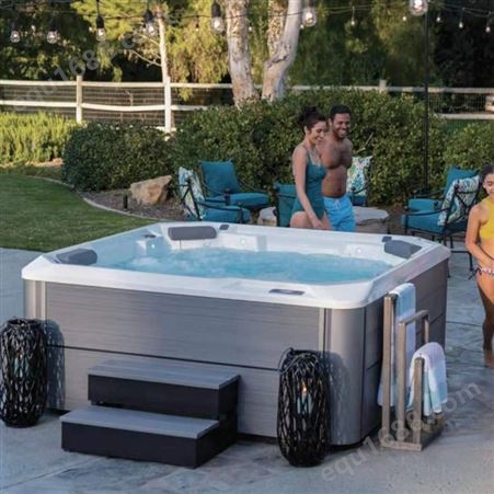 别墅户外大型恒温按摩浴缸家庭室外水疗SPA温泉浴池多人泡池缸