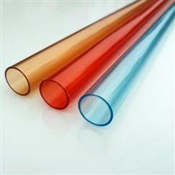 高透明pc管 彩色圆管 硬质多色耐压耐高温空心管