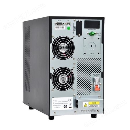 山克UPS电源SC3KS 不间断电源在线式 3KVA负载2400W外接电池组 机房服务器稳压电源
