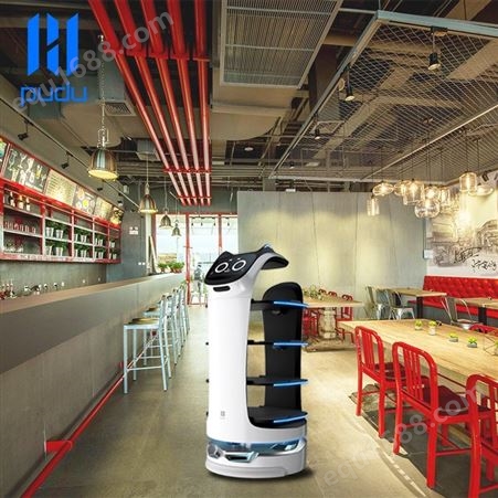 酒店送餐机器人 导航送餐机器人 送餐机器人招商 普渡机器人