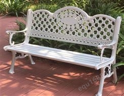 白式欧式铸铝公园椅; 景区长椅; 户外金属路椅座椅; 创意铸铁休闲椅