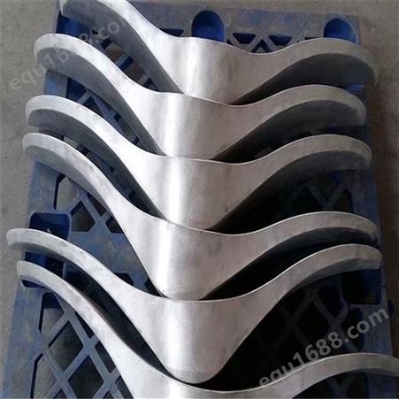 异型弧形铝方通 天花吊顶铝单板波浪形铝单板 双曲幕墙铝单板