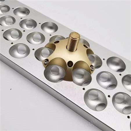 工业异型材开模定制  铝合金全自动机械配件加工 铝冲孔挤压