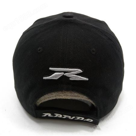 中品质帽子定制 立体刺绣logo拼接棒球帽 纯棉磨毛帽子定制工厂