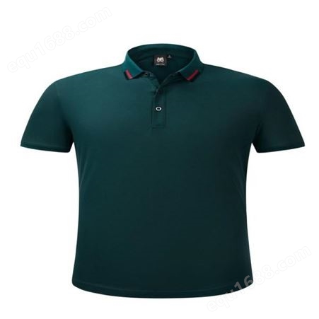 2021夏季新款男士短袖t恤衫纯色 商务男士工作服 薄款商务polo衫