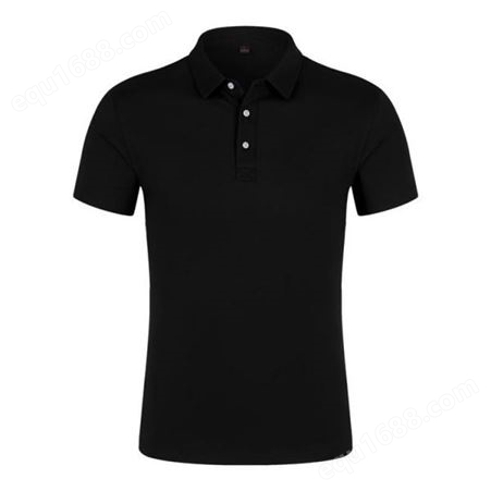 2021夏季新款男士短袖t恤衫纯色 商务男士工作服 薄款商务polo衫