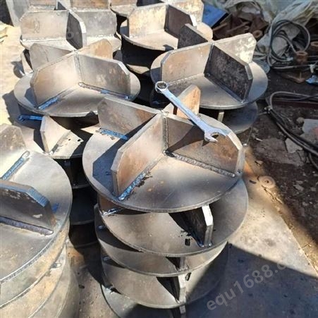 水泥管桩庄托 桩靴 十字型桩尖 桩径400 沧州瑞旗欢迎咨询订购