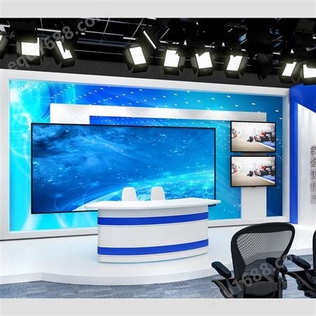 4K虚拟演播室系统 高清虚拟演播室搭建 校园电视台建设
