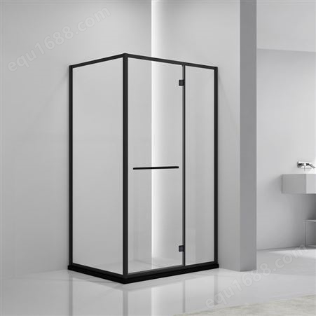 淋浴隔断 淋浴房厂家 不锈钢边框 钢化玻璃