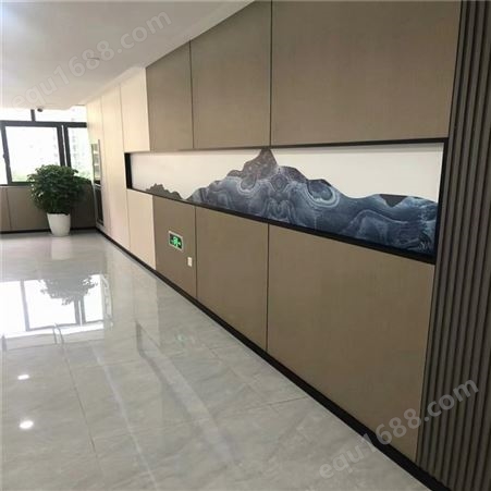 世纪豪门潍坊办公室隔墙板 办公室柚木护墙板 钢结构办公室墙板