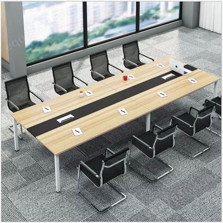 赣州会议桌长桌接待洽谈桌椅组合大小型长桌子工作台江西办公家具