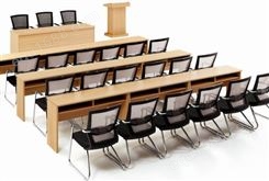 会议桌长桌办公家具简约现代长条桌培训桌办公桌子椅组合江西南昌包邮